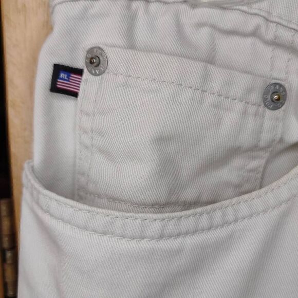 Polo Jeans Co. Ralph Lauren Men's Straight Leg Saturday Jean White Size 8x29 - Picture 3 of 8